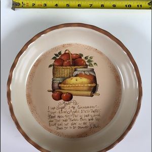 Apple Pie Plate